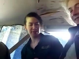 Amateur Couple Fucking In The Car