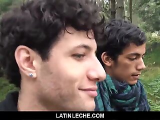 LatinLeche - Cute Latino Boy Gets His Asshole Creampied By A Hung Stud